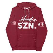 Load image into Gallery viewer, Hoodie SZN (Burgundy)