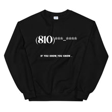 Load image into Gallery viewer, 810 Area Code Sweatshirt