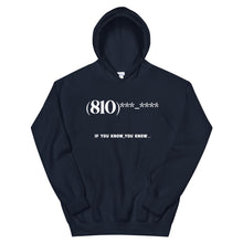 Load image into Gallery viewer, 810 Area Code Hoodie