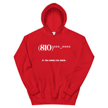 Load image into Gallery viewer, 810 Area Code Hoodie
